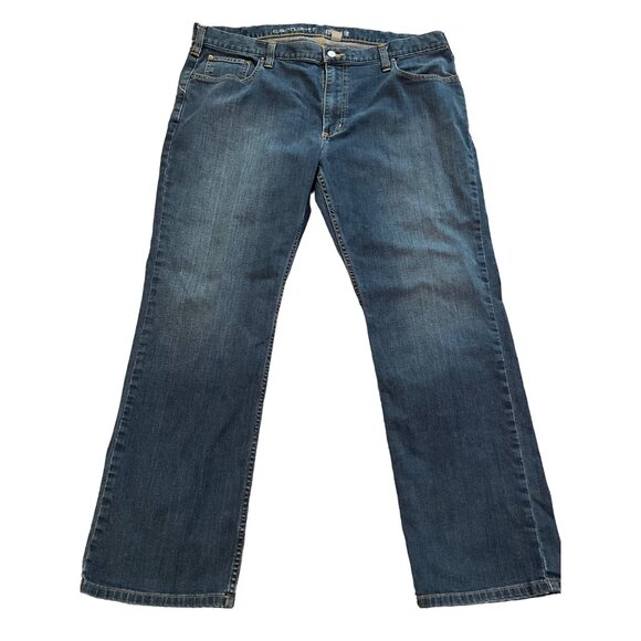 Carhartt Relaxed Fit Jeans 40x30 Medium‎ Wash - Picture 1 of 6